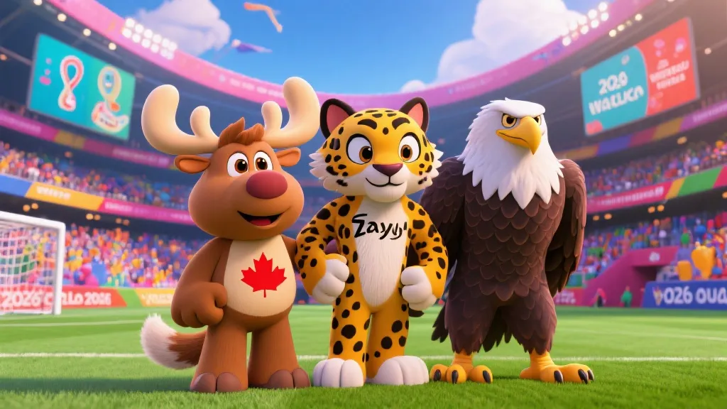 揭秘2026世界杯吉祥物：Maple、Zayu与Clutch背后的文化密码与狂欢寓意